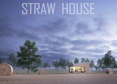 Straw Bale Construction with Integrated Rainwater Systems for Sustainable Living  