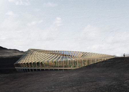 Circular Greenhouse Restaurant With Glulam Structure and Photovoltaic Roof Integration  