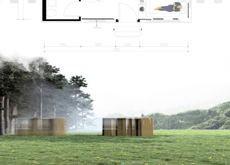 Cycling Energy Hub Constructed With Sustainable Wood Beams and Impact-Resistant Glass  