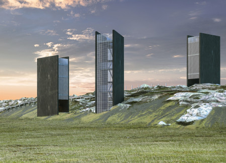 Charred Wooden Shingles and Anodized Aluminum Embrace in a Sustainable Visitor Center Design  