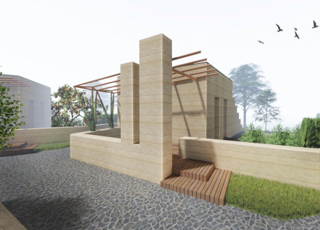 Rammed Earth Construction Enhancing Community Living Through Flexible Modular Design  