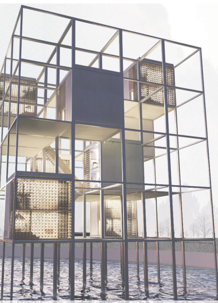 Cross-Laminated Timber Framework Supporting Vertical Community Living in Urban Environments