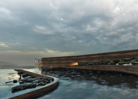 Sustainable Design Featuring Geothermal Energy and Expansive Glass Facades in a Community Hub