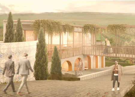 Charred Wooden Shingles and Local Stone Create a Sustainable Wine Hotel Experience