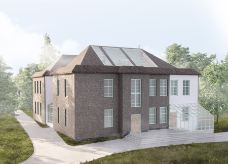 Thatched Reed Building Integrating Natural Insulation for Cultural Engagement