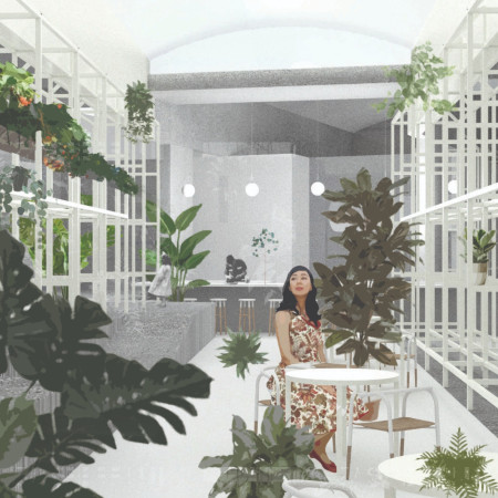 Translucent Polycarbonate Structure Embracing Geothermal Energy for Sustainable Urban Agriculture