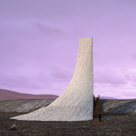 Fluid Roof Design Featuring Reused Wood and Sustainable Insulation in a Visitor Center  