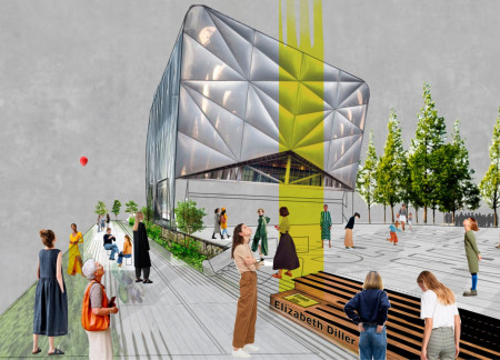 Translucent Glass and Reflective Surfaces Enhance Urban Interaction in Sustainable Design  