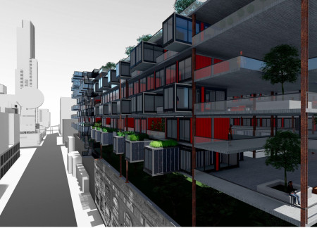 Honeycomb-Inspired Modular Units With Prefabricated Steel Panels and Sustainable Green Roofs for Urban Living