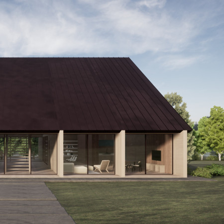 Charred Wooden Shingles And Natural Light Define A Sustainable Waterfront Retreat  