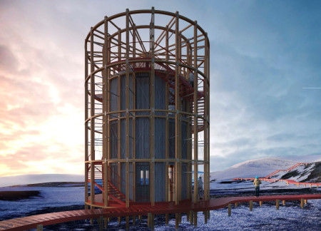 Charred Wooden Cladding and Cross-Laminated Timber Elevate Eco-Friendly Visitor Experience