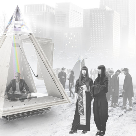 Acrylic-Infused Geometric Pavilion Crafted From Sustainable Plywood For Interactive Spaces  