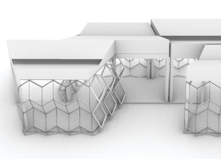 Honeycomb Structure Enhanced by Biophilic Design and Sustainability Features