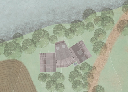 Charred Wooden Shingles and Timber Cladding Define Sustainable Waterfront Living