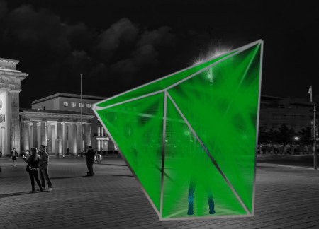 Dynamic Urban Hub Crafted from Deconstructed Steel Framework and Engaging Interactive Elements  