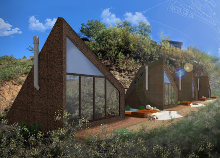 Embodying Biophilia Through Cross-Laminated Timber and Cork in a Retreat Environment