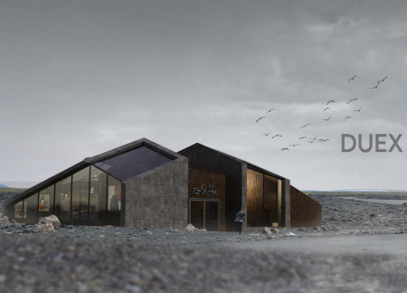 Charred Wooden Shingles and Expansive Glass Create a Cultural Space in Iceland’s Landscape