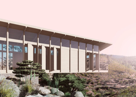 Charred Wooden Shingles and Cross-Laminated Timber Form a Versatile Community Space
