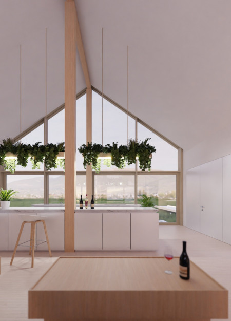 Rammed Earth Floors and Clay Plaster Walls Create Harmonious Retreats in Umbrian Landscape  