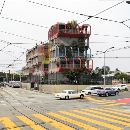Affordable Housing Comprising Precast Concrete and Green Roof Systems in an Urban Environment  