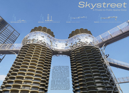 Cylindrical Structure Enhanced by Glass and Green Roofs Integrating Community Spaces  