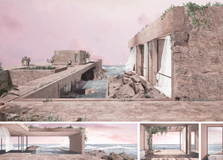 Natural Stone Integration and Biophilic Design in Coastal Healing Spaces
