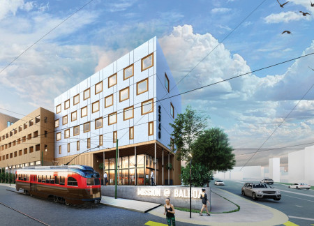 Cross-Laminated Timber Panels and Charred Shingles Define Sustainable Community Living in Urban Settings