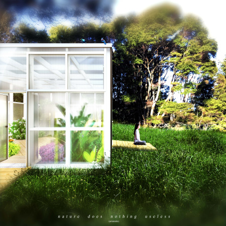 Sustainable Structure Featuring Polycarbonate Panels and Natural Timber for Mindful Engagement
