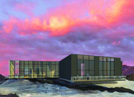Cross-Laminated Timber Wedges Embracing Natural Fissures in an Icelandic Landscape  