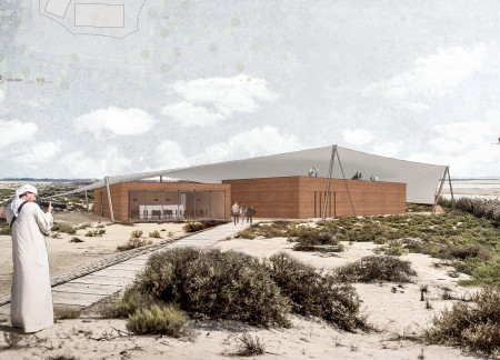 Community Center Featuring Cross-Laminated Timber and Charred Wooden Shingles for Enhanced Sustainability