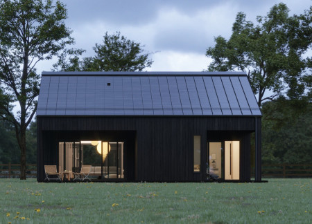 Cellulose Insulation and T&G Wood Cladding Combine for a Sustainable Retreat in Nature