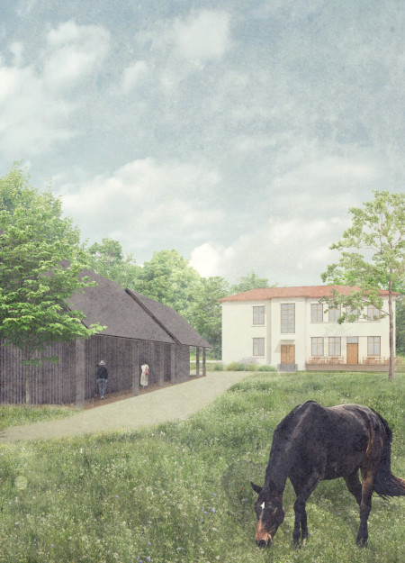 Charred Wooden Shingles and Natural Light Create a Center for Artistic Expression in Latvia