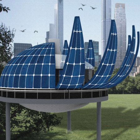 Double-Dome Shelter Using Cross-Laminated Timber and Solar Panels for Sustainable Isolation  