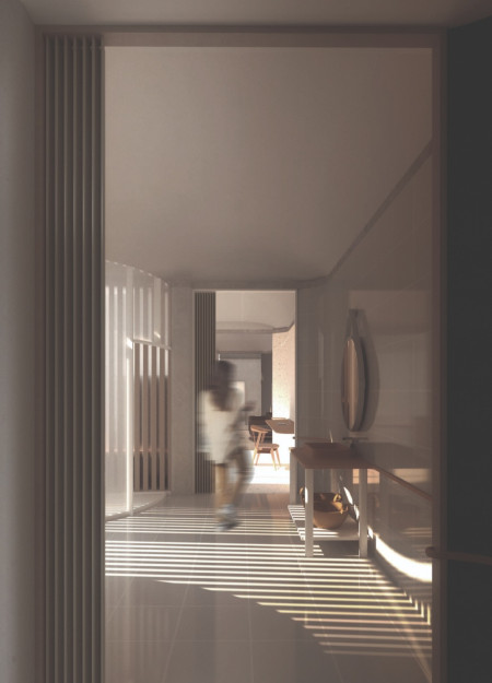 Translucent Glass And Reinforced Concrete Melding With Natural Landscapes In Sustainable Residential Design