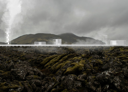 Geothermal Interaction Through Stainless Steel Structure and Laminated Glass Observation Tower  