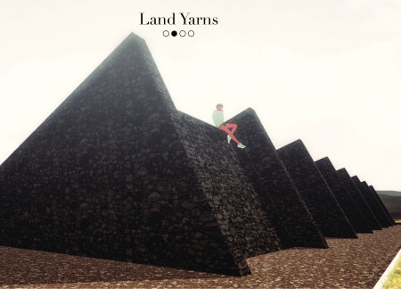 Volcanic Stone Structures That Seamlessly Integrate With Natural Landscape For Community Engagement  