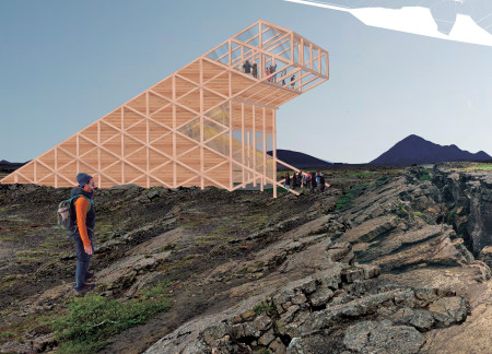 Charred Wooden Shingles and Cross-Laminated Timber Panels Shape a Sustainable Community Hub