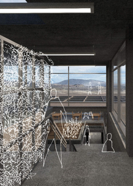 Charred Wooden Shingles and Geothermal Features in a Sustainable Dining Experience