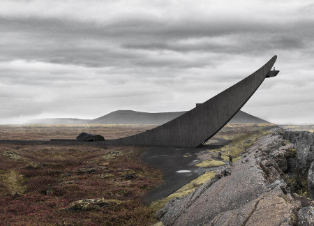 Floating Structure Crafted from Fiberglass and Prisma Glass Engaging Marine Ecosystems