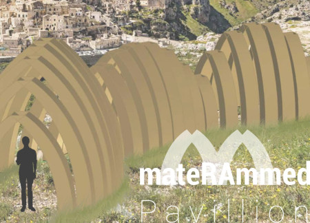 Rammed Earth Arches Deeply Rooted in Matera's Landscape for Community Gathering  