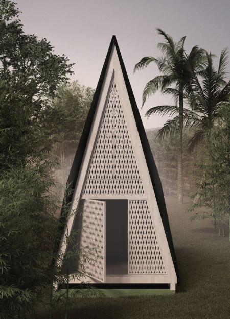 Bamboo Framework and Natural Ventilation Shape a Sustainable Community Space in Cambodia