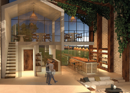 Panoramic Residences Embracing Wabi-Sabi with Glass and Solar Energy
