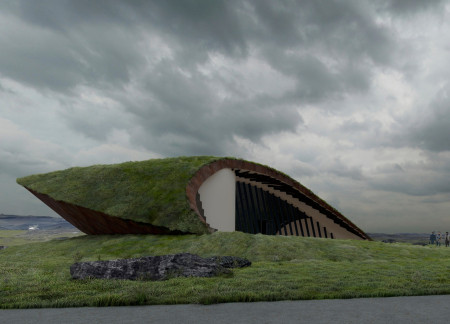 Turf-Covered Cinema Inspired by Viking Heritage Utilizes Cross-Laminated Timber