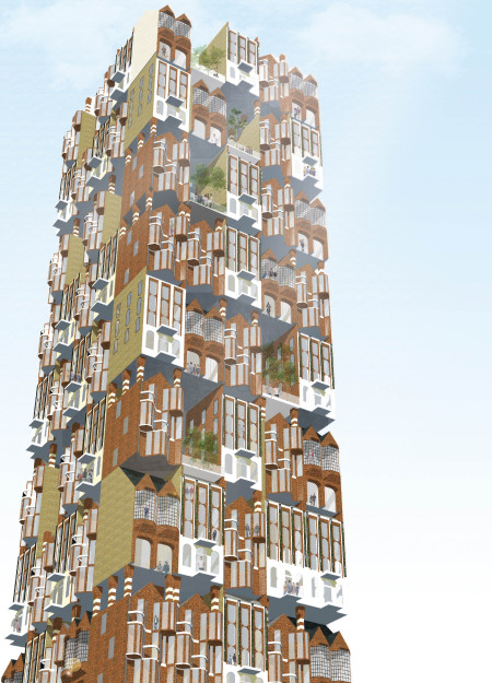 Cross Laminated Timber Units Enhancing Community Living in London