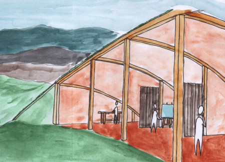 Vegetable Gardens and Recycled Tires Drive Sustainable Community Living  