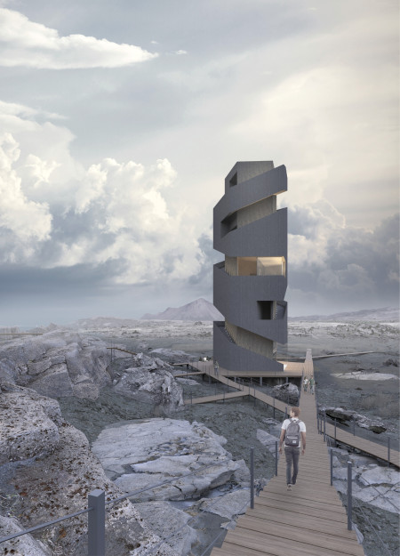 Tectonic Exploration Through Exposed Concrete and Natural Light  