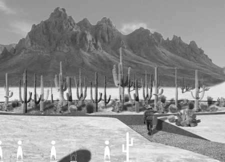 Desert Garden Memorial Capturing Migration Narratives  