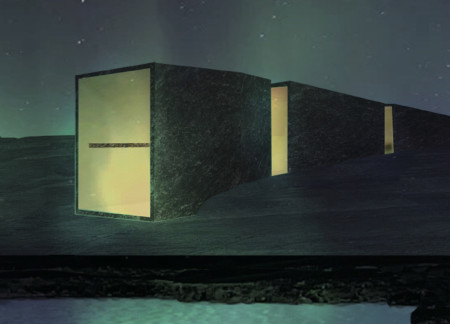Basalt Cubes Embracing Geothermal Growth Near Mývatn Nature Baths