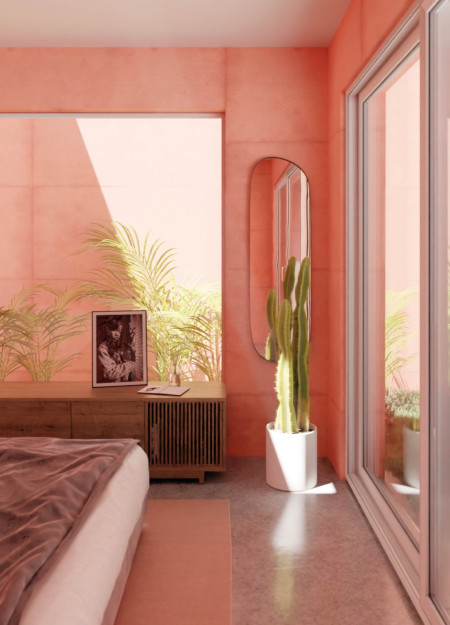 Natural Light Optimization in a Desert Retreat  