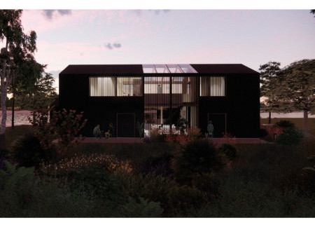Reclaimed Timber Embracing Community Life Around a Central Courtyard